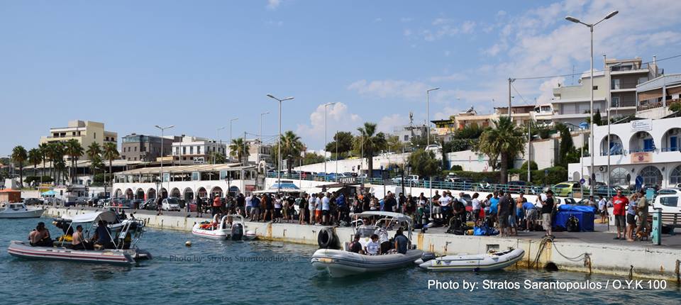 Μεγάλη επιχείρηση έρευνας και σάρωσης βυθού στη Ραφήνα από το Σύνδεσμο Ελλήνων Βατραχανθρώπων