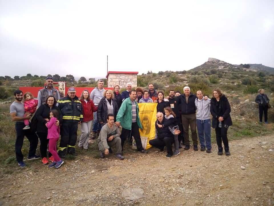 Το ΚΟΣΜΟΠΟΛΙΣ στη σποροφύτευση βελανιδιάς στην καμμένη Πεντέλη!