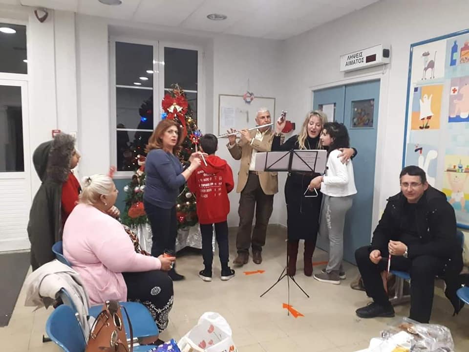 ΙΩΝΙΔΕΣ και ΚΟΣΜΟΠΟΛΙΣ στο Νοσοκομείο Παίδων Πεντέλης και μετά στο Αστεροσκοπείο