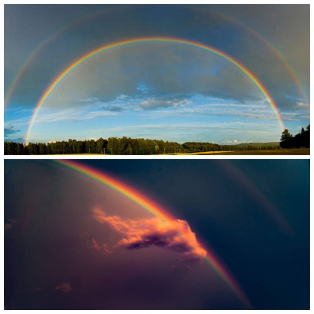 If you want the rainbow, you have to deal with the rain.Αν αγαπάς το ουράνιο τόξο πρέπει να μάθεις στη βροχή. John Green, The Fault in Our&nbsp;Stars