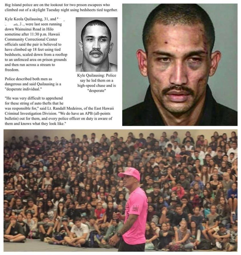 Kyle Keola Quilausing – Η εντυπωσιακή επιστροφή στη ζωή και μετατροπή ενός πρώην τοξικομανή καταδίκου σε ενδυναμωτή άλλων στη μάχη κατά των&nbsp;ναρκωτικών!